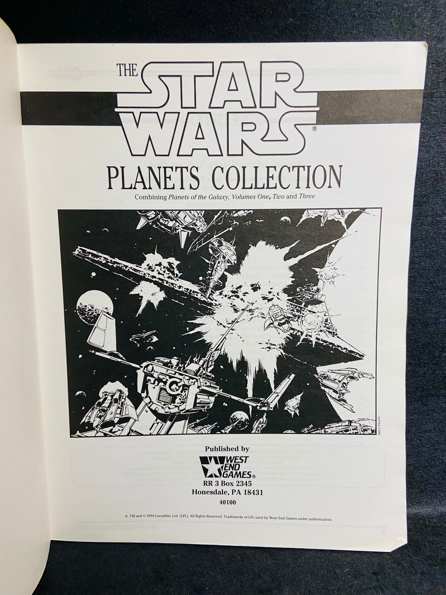 Planets Collection (Star Wars RPG) by West End Games: new (1994)