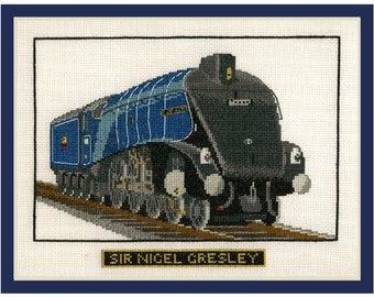 Sir Nigel Gresley counted cross stitch kit