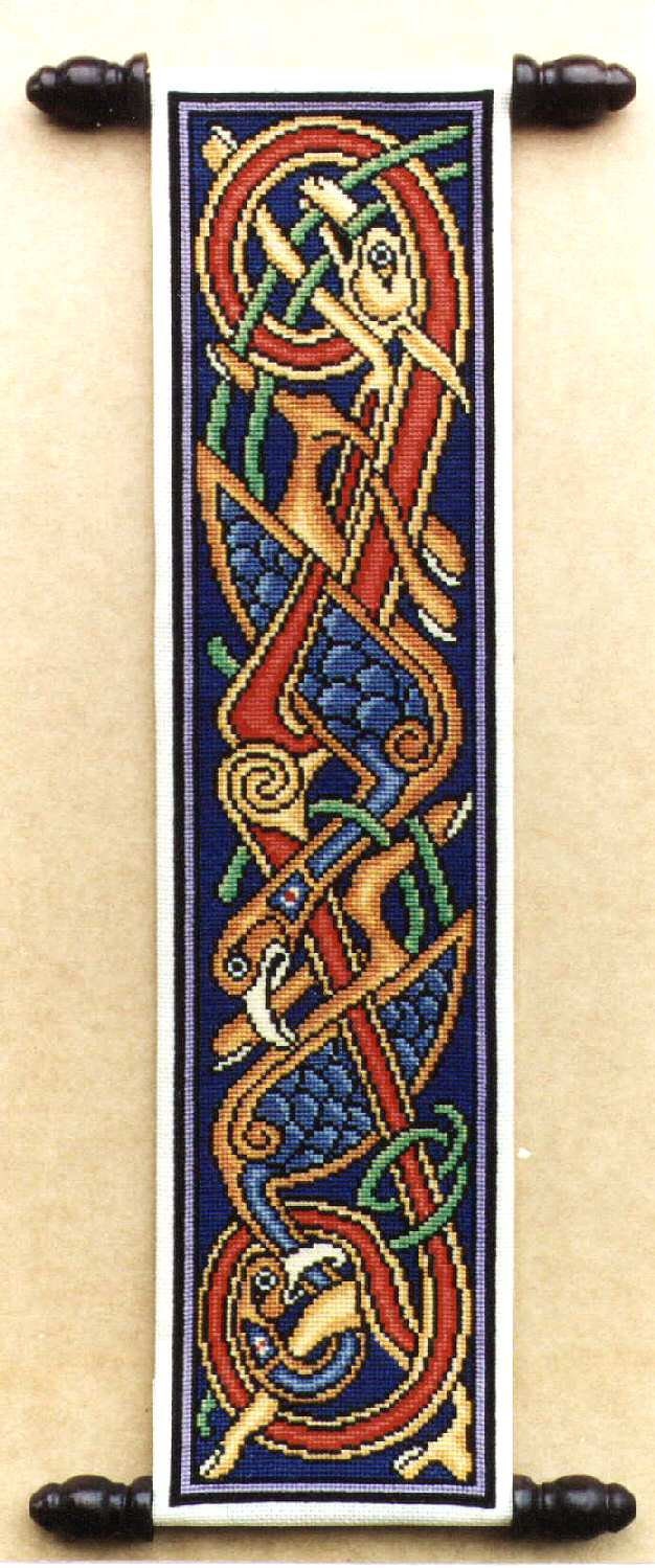 Celtic Bell Pull Cross Stitch Kit Etsy