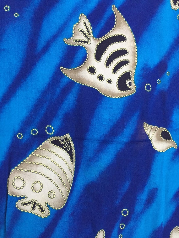 Vintage Beach Sarong Coverup Wrap Cruisewear
