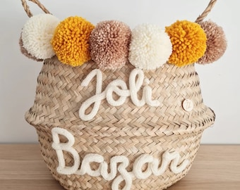 Personalized Braided Thai Basket (Multiple Options Available)