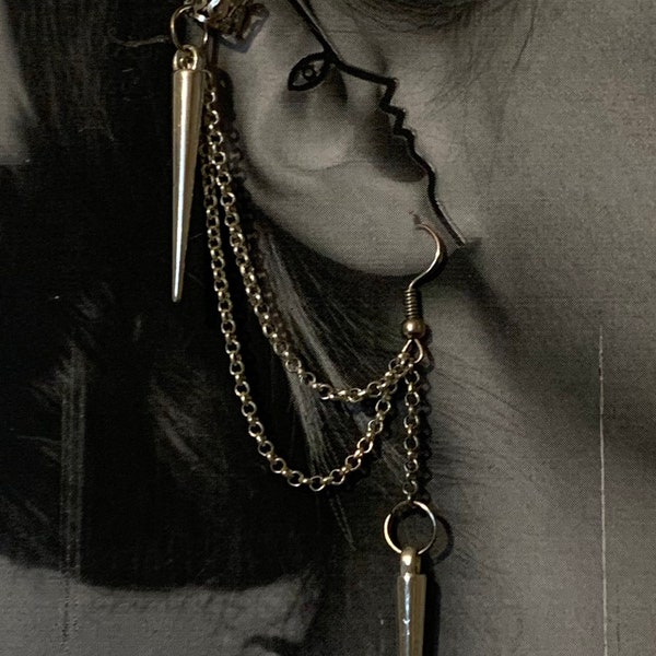 Spike Ear Cuff Etsy