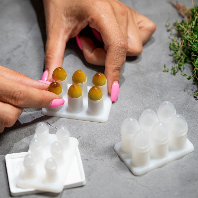 Suppository Mold Kit Made in France, 3 Sizes 1 Ml, 2 Ml, 3 Ml, Reusable