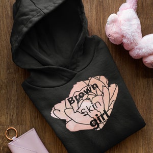 Brown Skin Girl Hoodie, Adult Hoodie Sweatshirt, Melanin Shirt, Black Queen Shirt