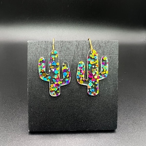 Party Cactus Earrings