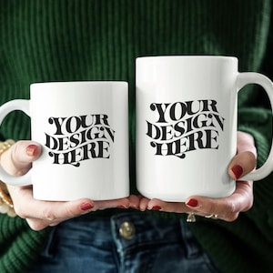 Mug Mockup, 15oz 11oz Mug Mockup, 11oz Coffee Cup Mock up, Mug Size Mockup, Christmas Mug Mockup, Black Mug Mockup, Couple Coffee Cup Mockup