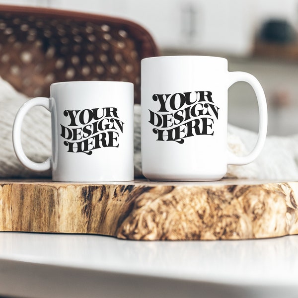 15 oz Mug MockUp 11 oz Coffee Cup Mock up Mug Size Mock Up Photograph Styled Stock Photo Couple Coffee Cup Mockup JPG Digital Download