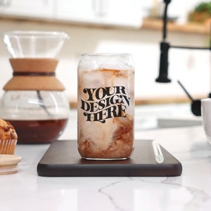 Glass Tumbler Mockup, Sipper Glass Mockup, Glass Can Mockup, Clear Glass Cup Mockup, Glass Tumbler Mock Up, Sipper Glass Mock up, Libbey