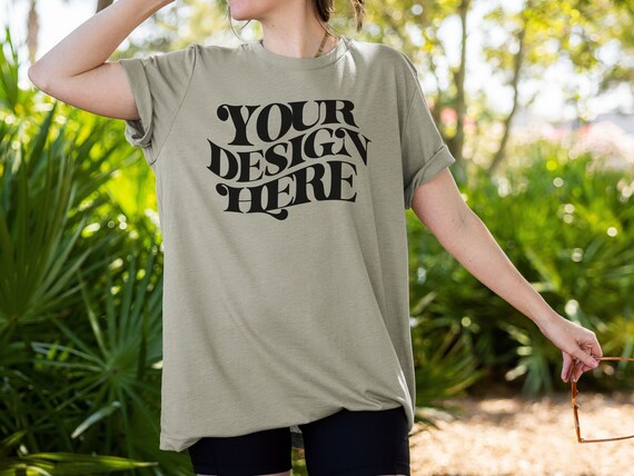 BELLA CANVAS ® Unisex Heather CVC Short Sleeve Tee - BrandShop