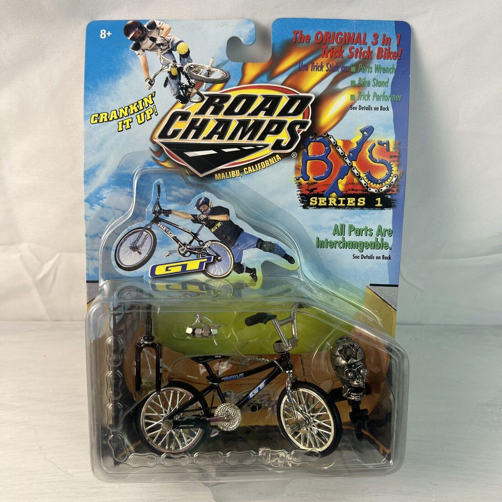 Rare Sealed Series 1 Road Champs BXS 3 in 1 Trick Stick Bike GT