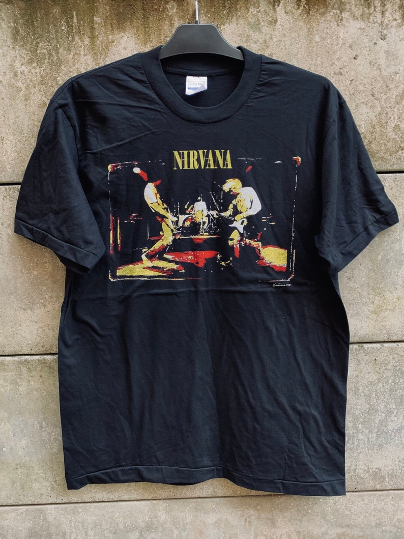 Vintage Style Nirvana Kurt Cobain Muddy 
