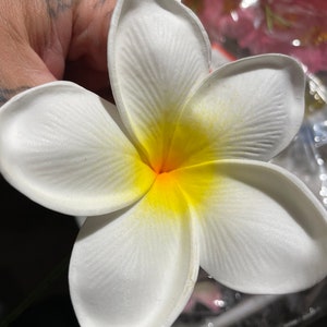 Flower for hair, hair frangipani, spike flower, ear flowers, island flowers