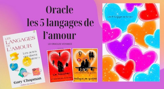 Oracle, Sentimental Oracle, Couple Therapy Oracle, Oracle the 5 Languages  of Love, Guidance Oracle, Oracle Cards, Divination 