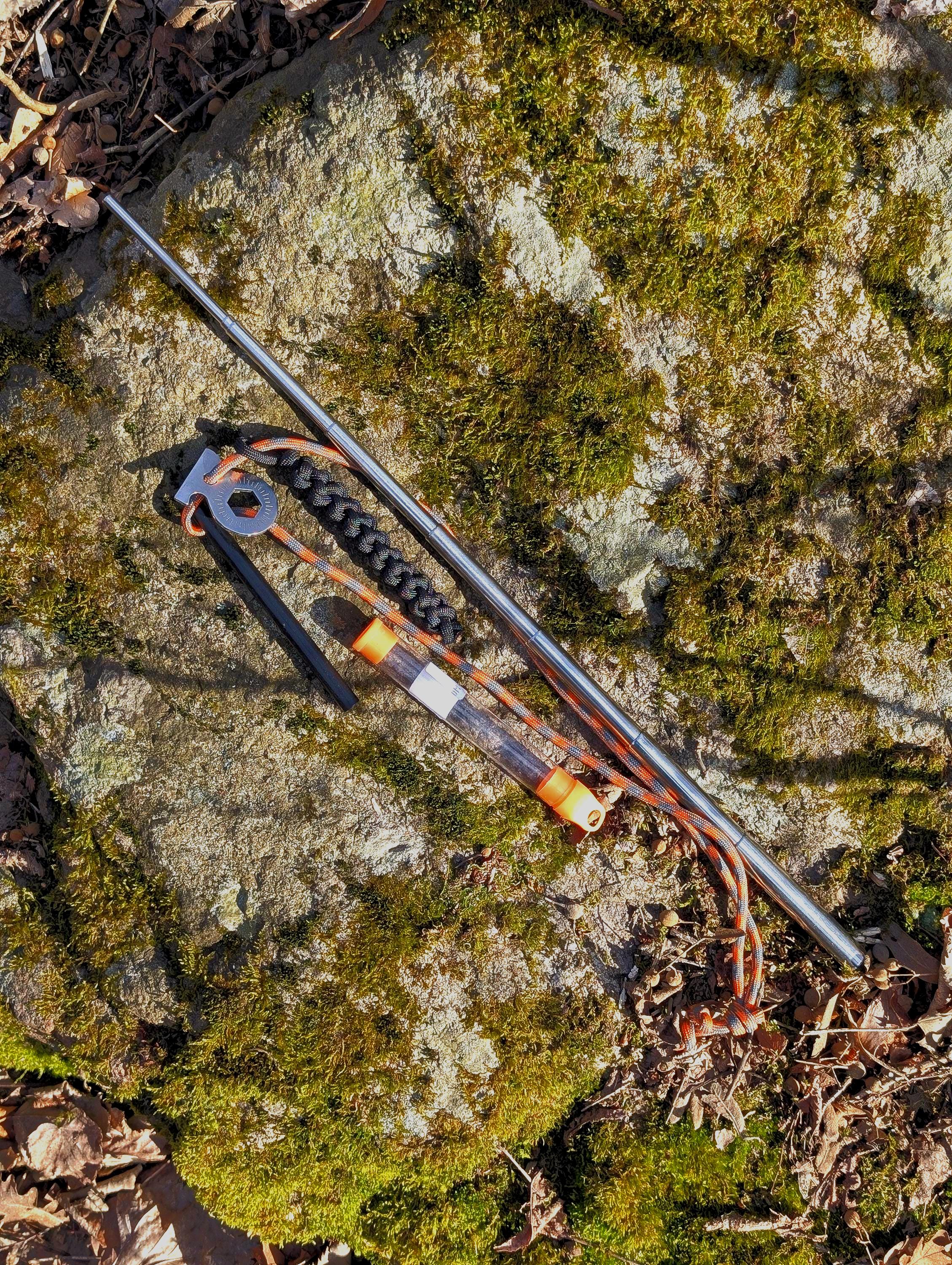 Prometheus Kit Bushcraft Fire Starter Kit – Prometheus Survival System With Paracord ...
