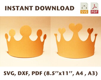 Download Birthday Crown Svg Etsy