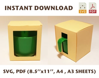 Download Mug Box Svg Etsy