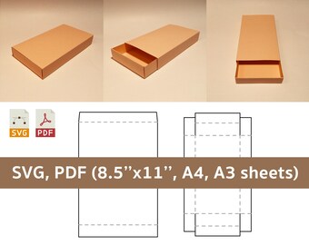 Download Box Template Etsy