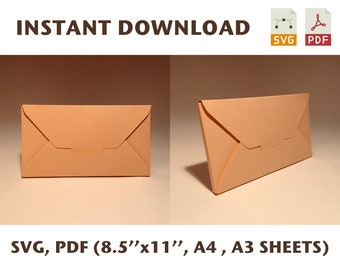 Download Envelope Box Svg Etsy