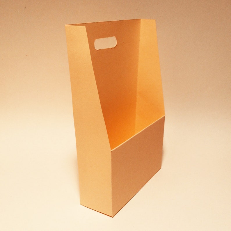 Document box template document holder file organizer box Etsy