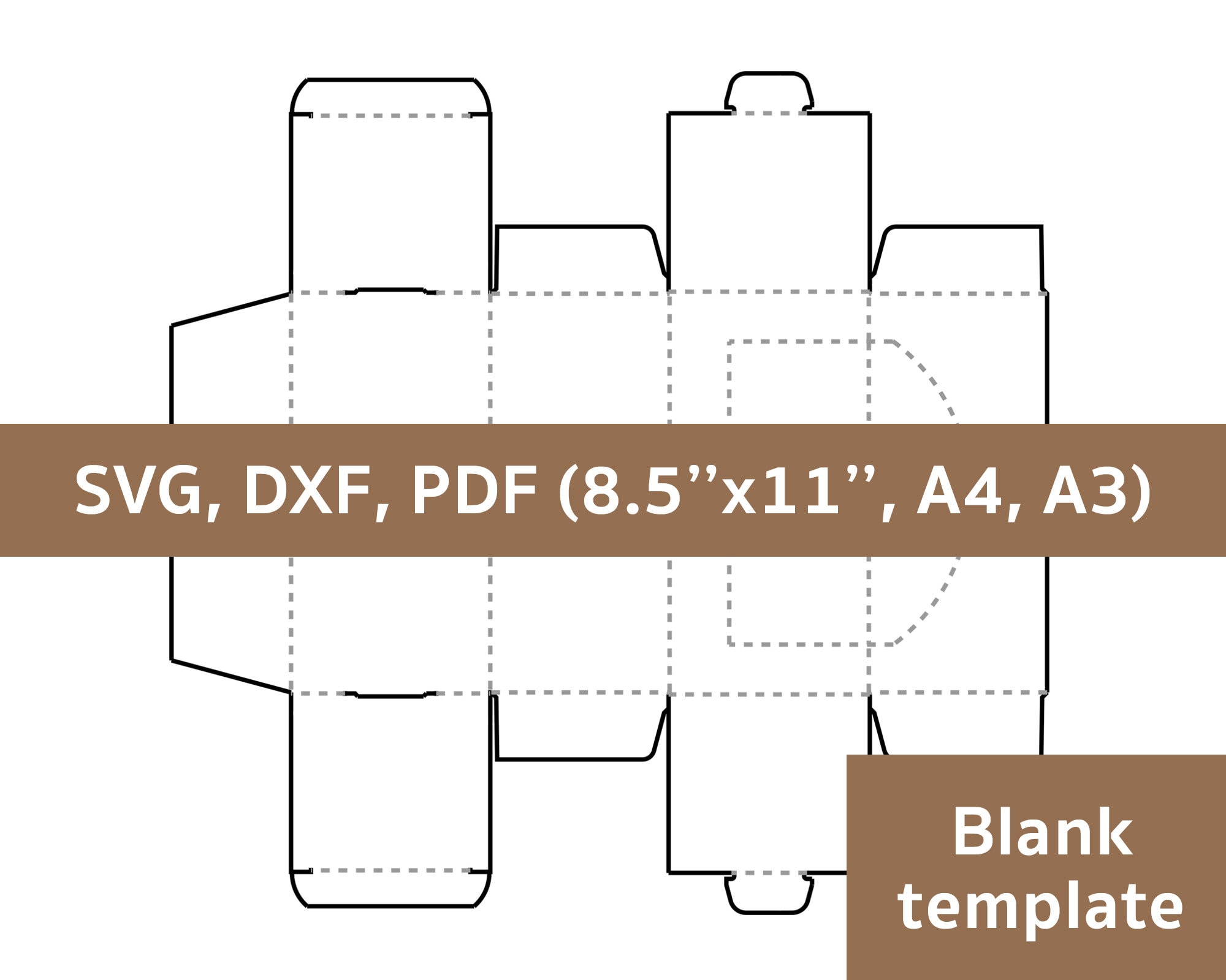 Mask box template face mask box medical mask box facemask Etsy