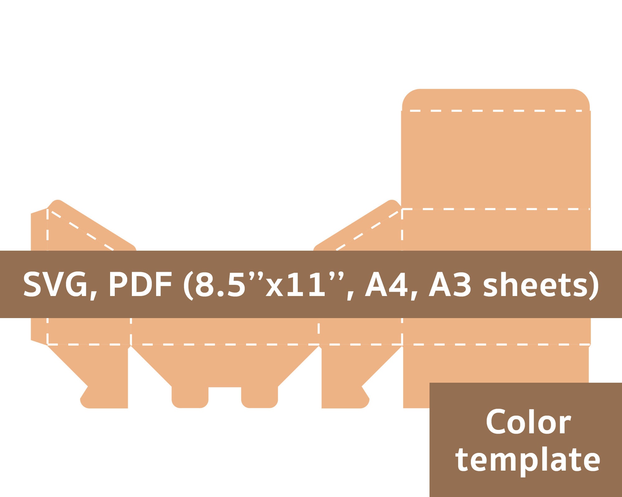 Bread box template bread box svg bread bin bread container Etsy