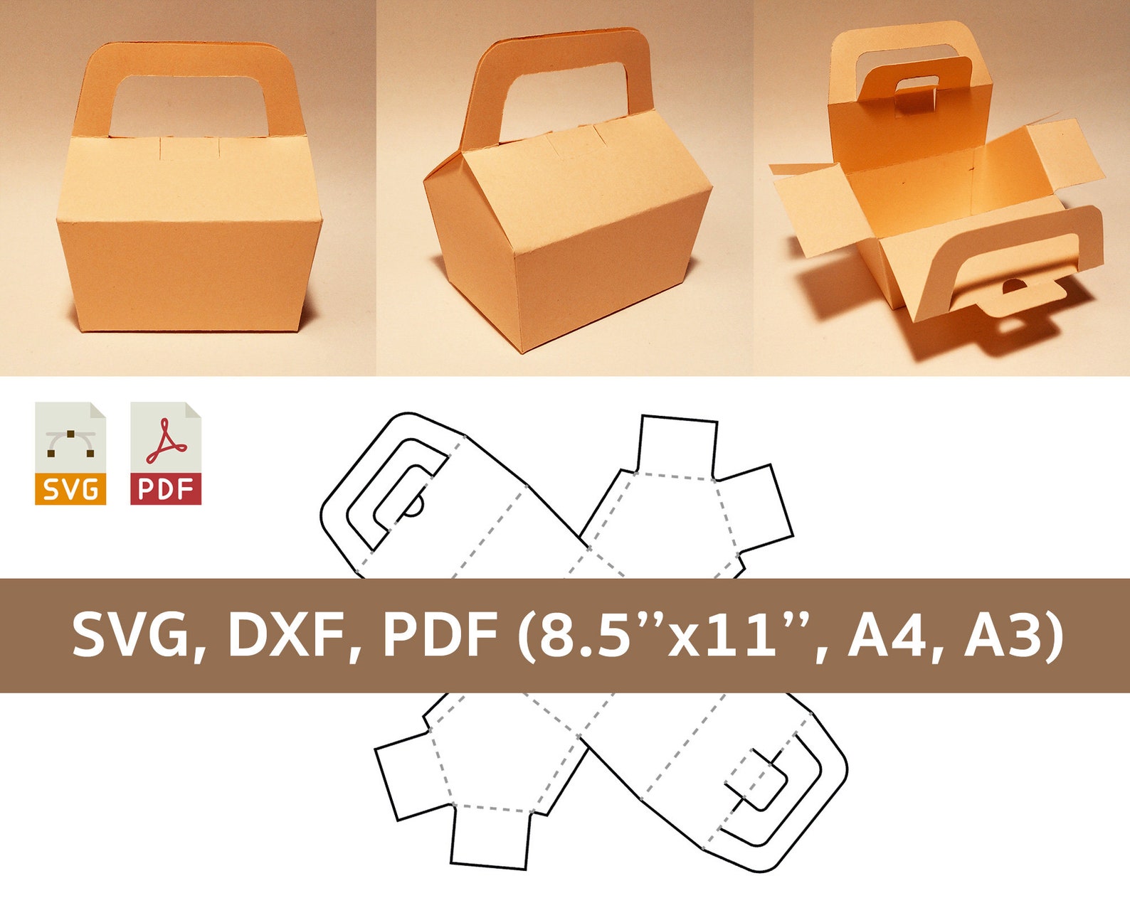 Tool box template toolbox tool kit toolkit briefcase box Etsy