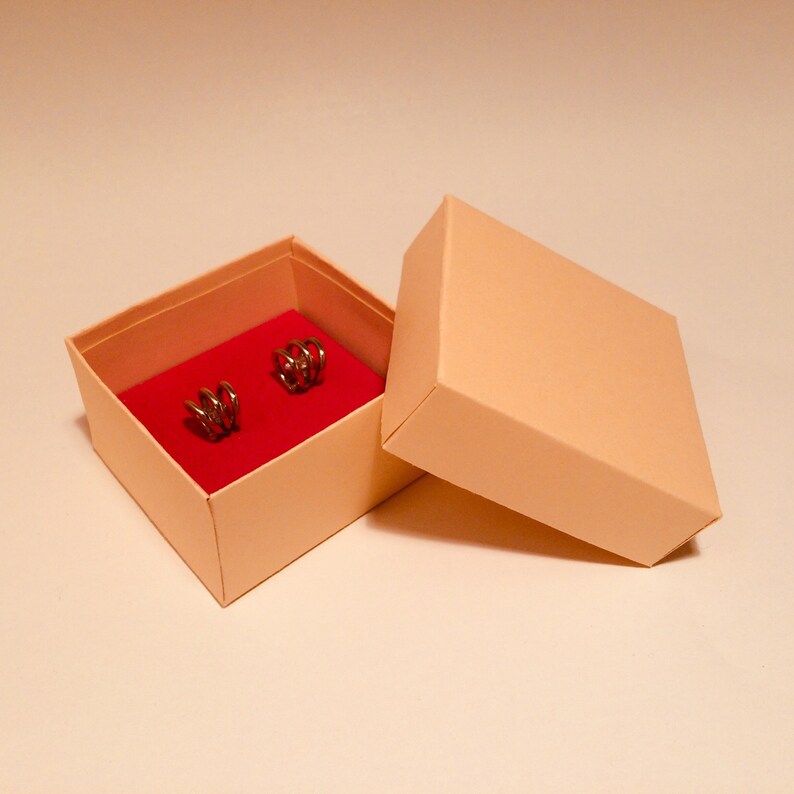 Earring box template ring box jewelry box jewelry Etsy