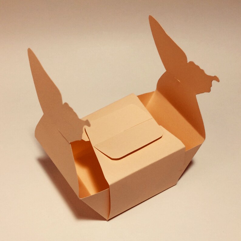 Butterfly box template, butterfly gift box, beautiful gift box