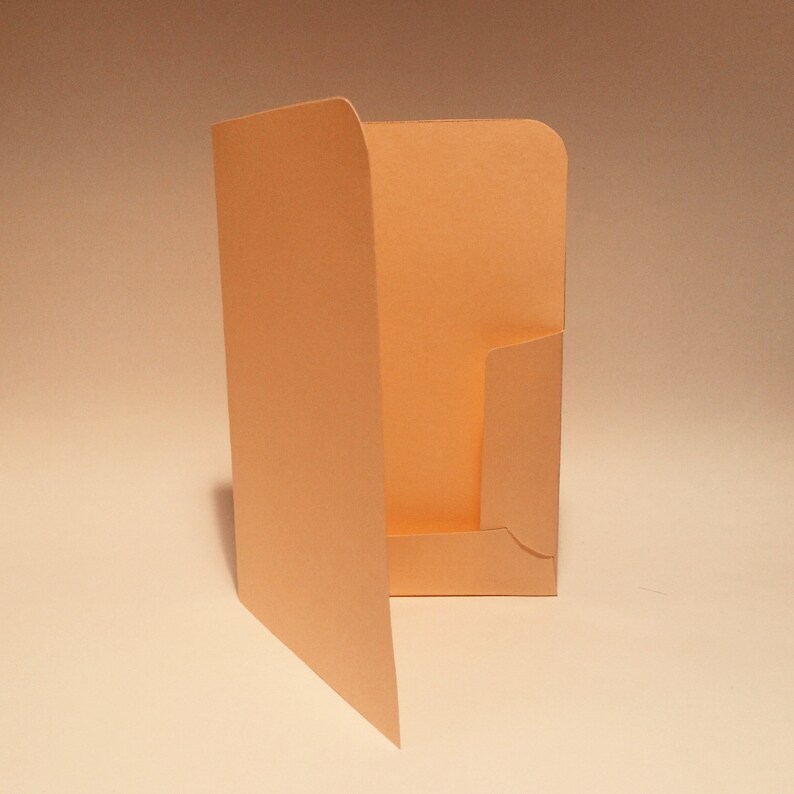 Document folder template photo folder template paper folder Etsy