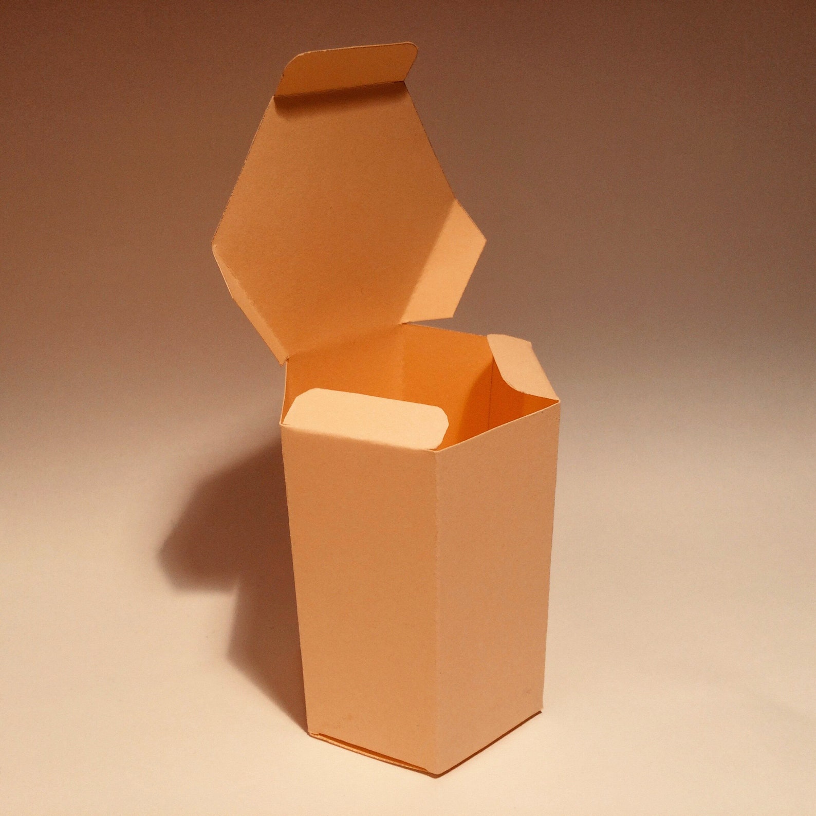 Hexagonal Box Template Hexagon Box Template Hexagonal Gift Etsy