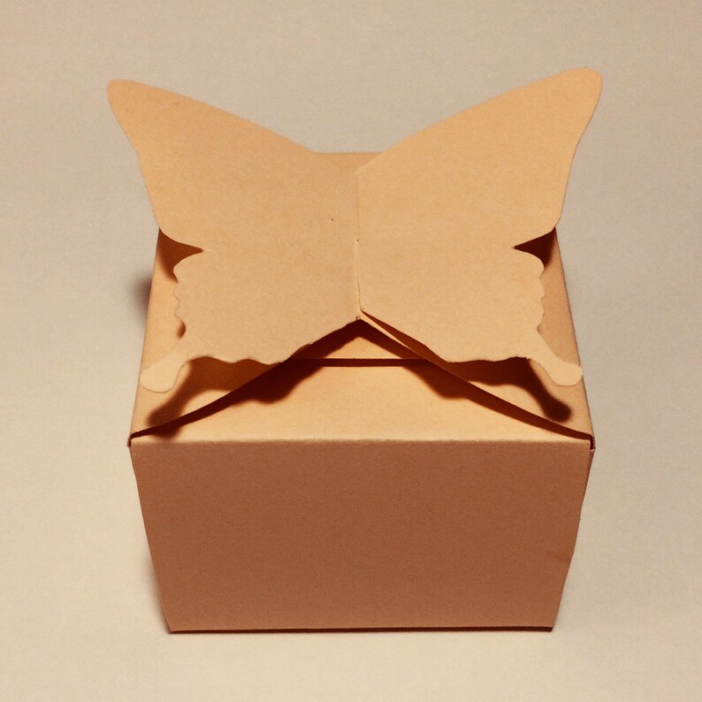 Butterfly box template, butterfly gift box, beautiful gift box