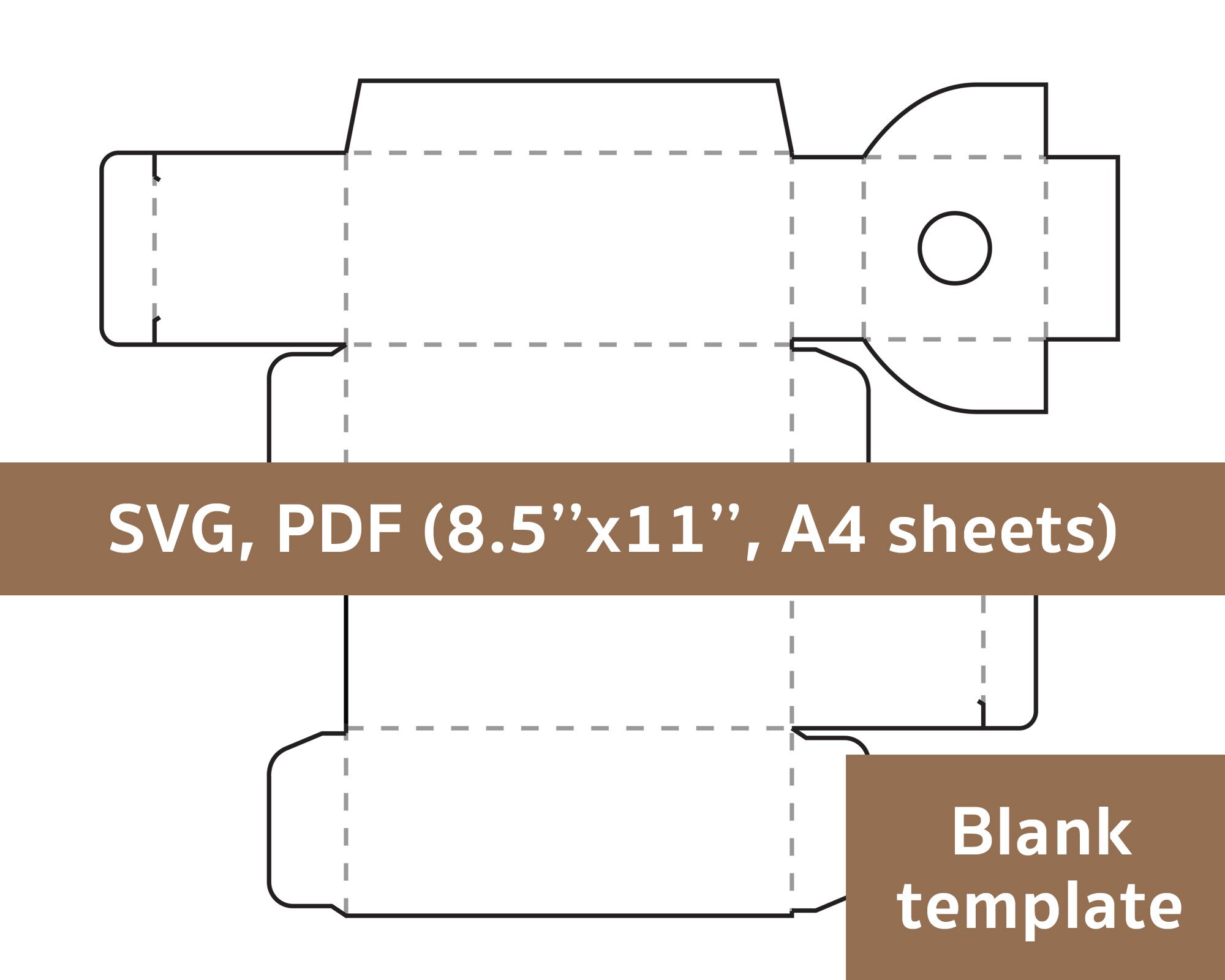 Light Bulb Box Template Light Bulb Packaging LED Bulb Box Etsy