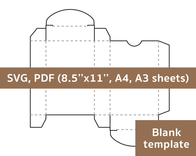Playing Card Box Template Card Box Tuck Box Card Deck Box Etsy UK
