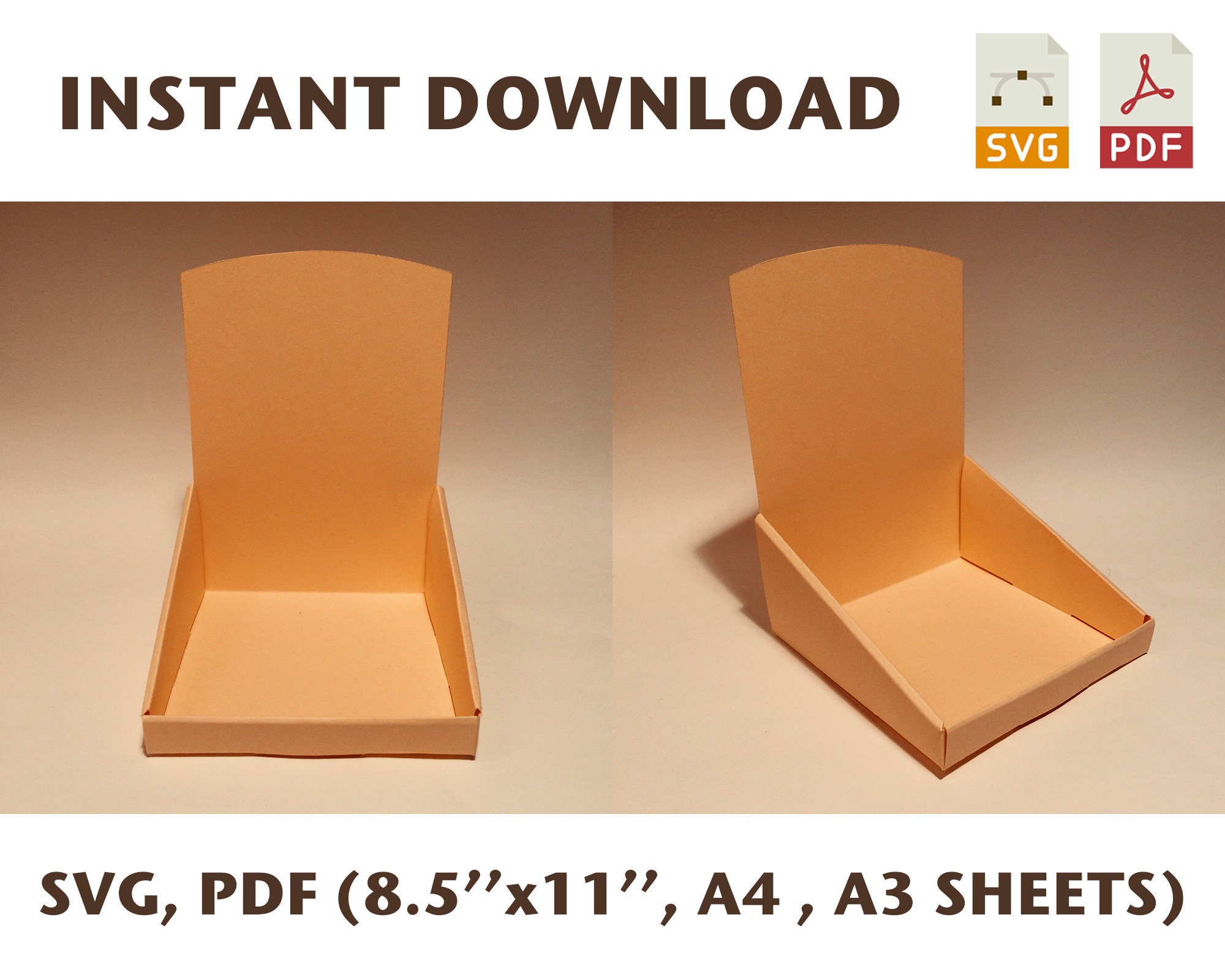 Display stand template counter stand countertop stand Etsy