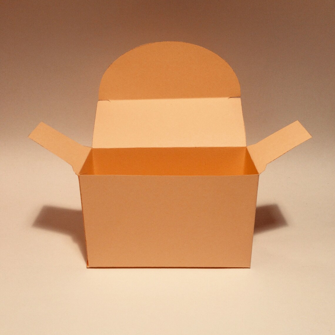 Rectangle Gift Box Template Rectangular Gift Box Rectangle Etsy