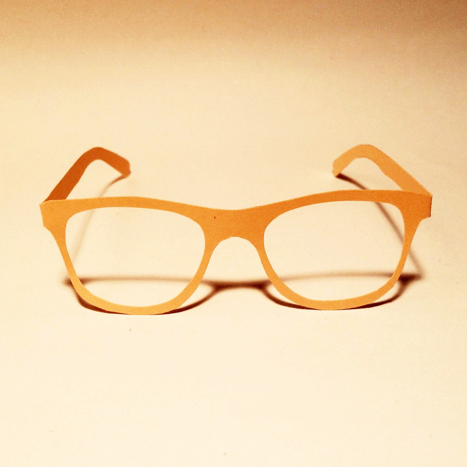 Paper Glasses Template Party Glasses Paper Sunglasses Etsy