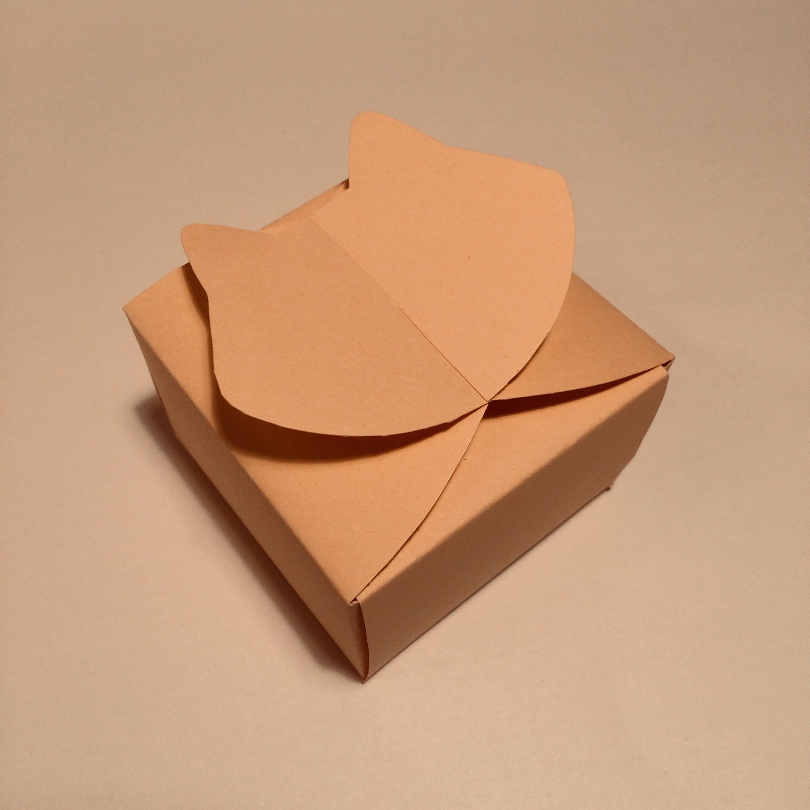 Cat box template cat shaped box cat gift box box with cat Etsy