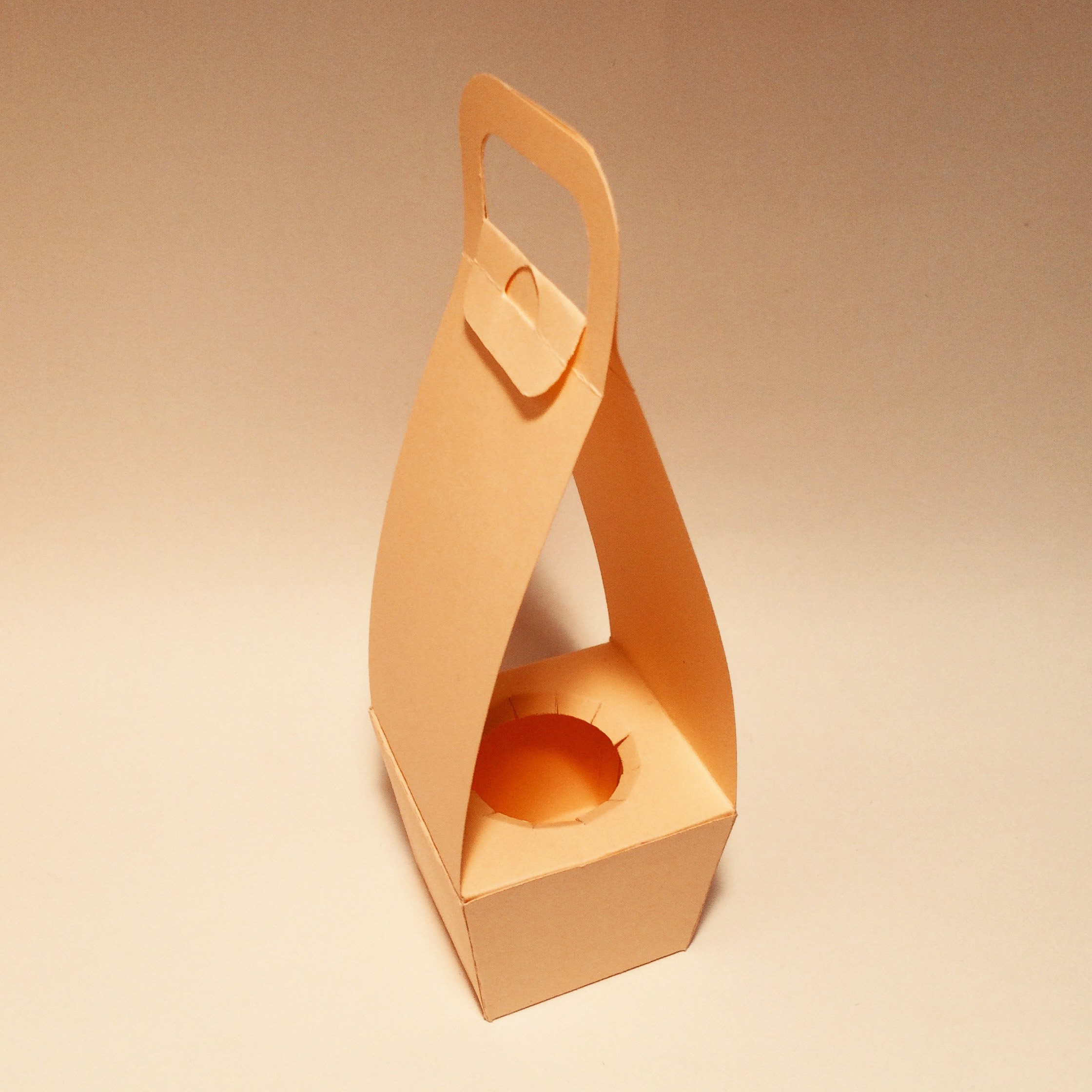 Cup Bag Template Cup Box Cup Gift Bag Cup Gift Box Coffee Etsy Australia