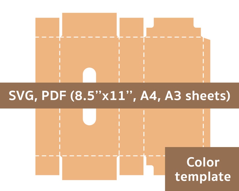 Tissue Box Template Tissue Holder Tissue Container Tissue Etsy