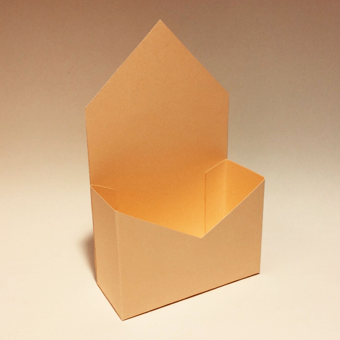 Envelope Flower Box Template Envelope Flower Gift Box Etsy