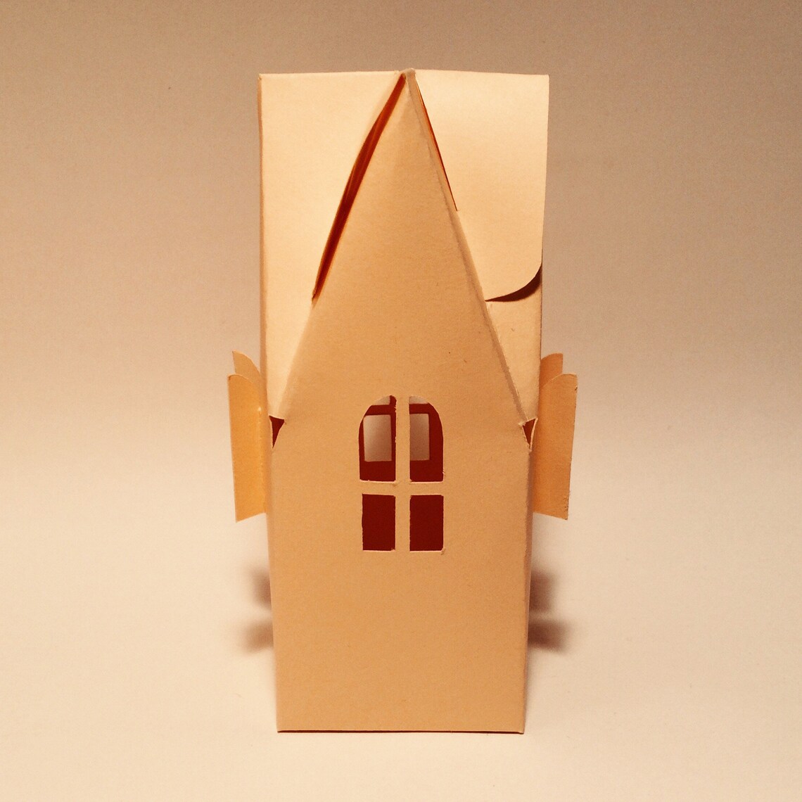 House box template house gift box Christmas box christmas Etsy