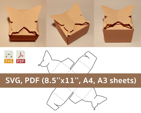 Free Free Butterfly Box Svg 280 SVG PNG EPS DXF File
