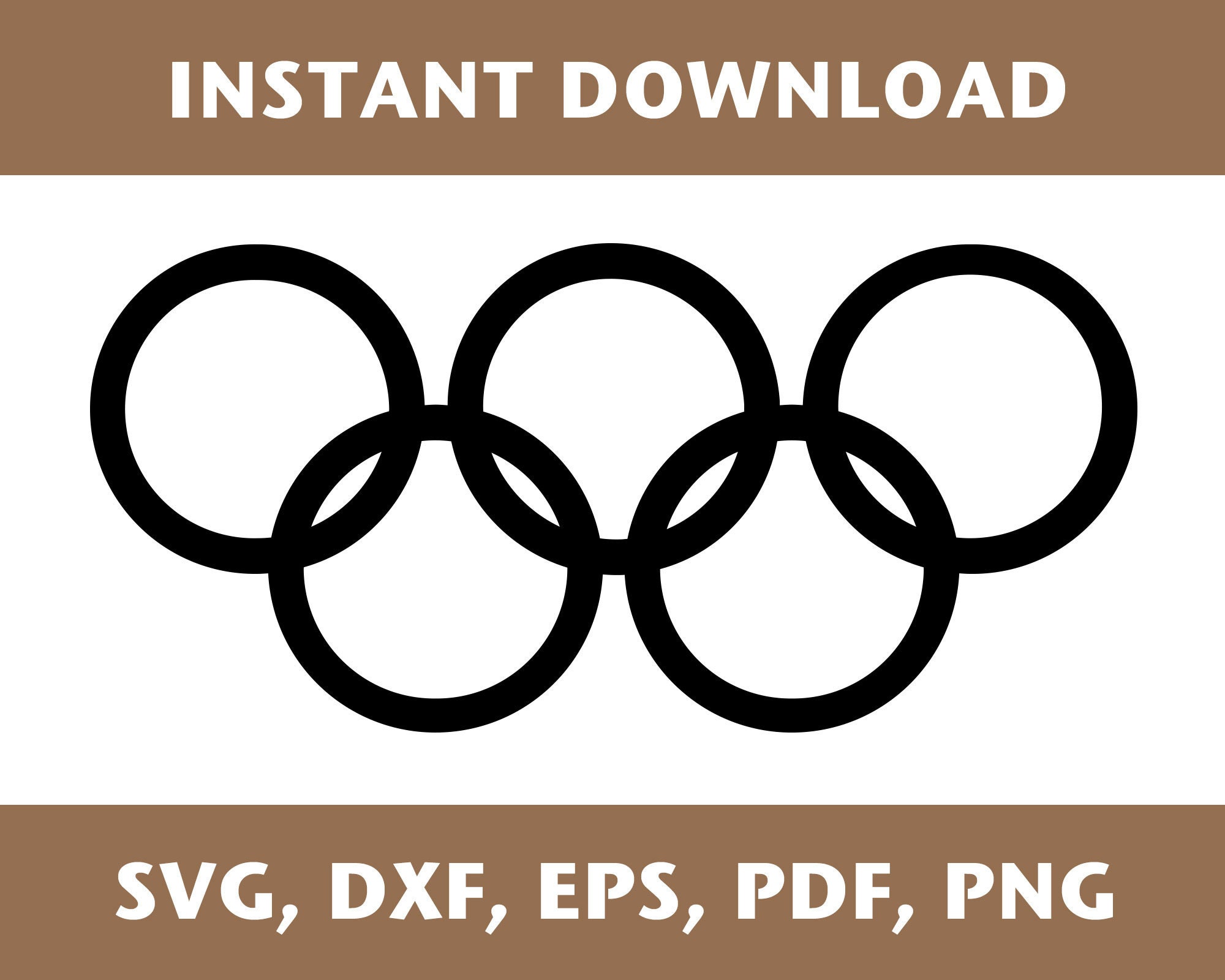 Olympic rings svg olympics svg olympic games dxf olympic Etsy