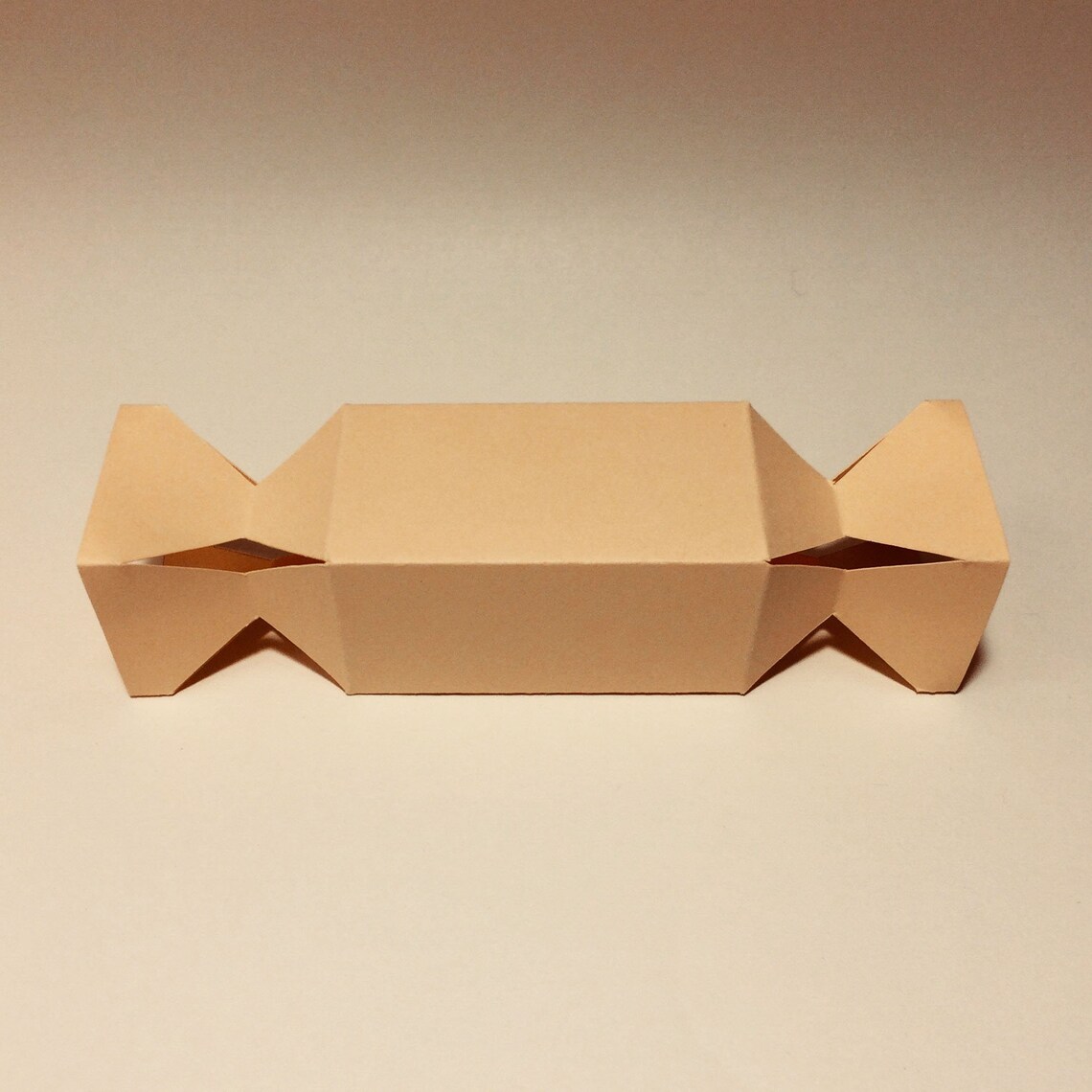 Candy box template cracker box candy shaped box Christmas Etsy