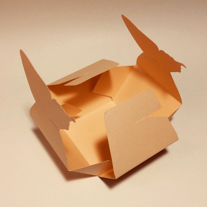 Butterfly box template, butterfly gift box, beautiful gift box