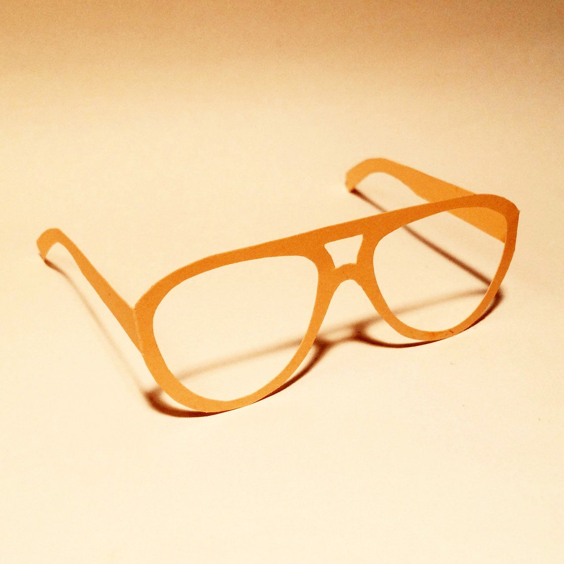 Paper Glasses Template Party Glasses Paper Sunglasses Etsy