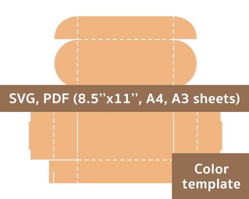 Download Cake box template bakery box template pastry box template ...
