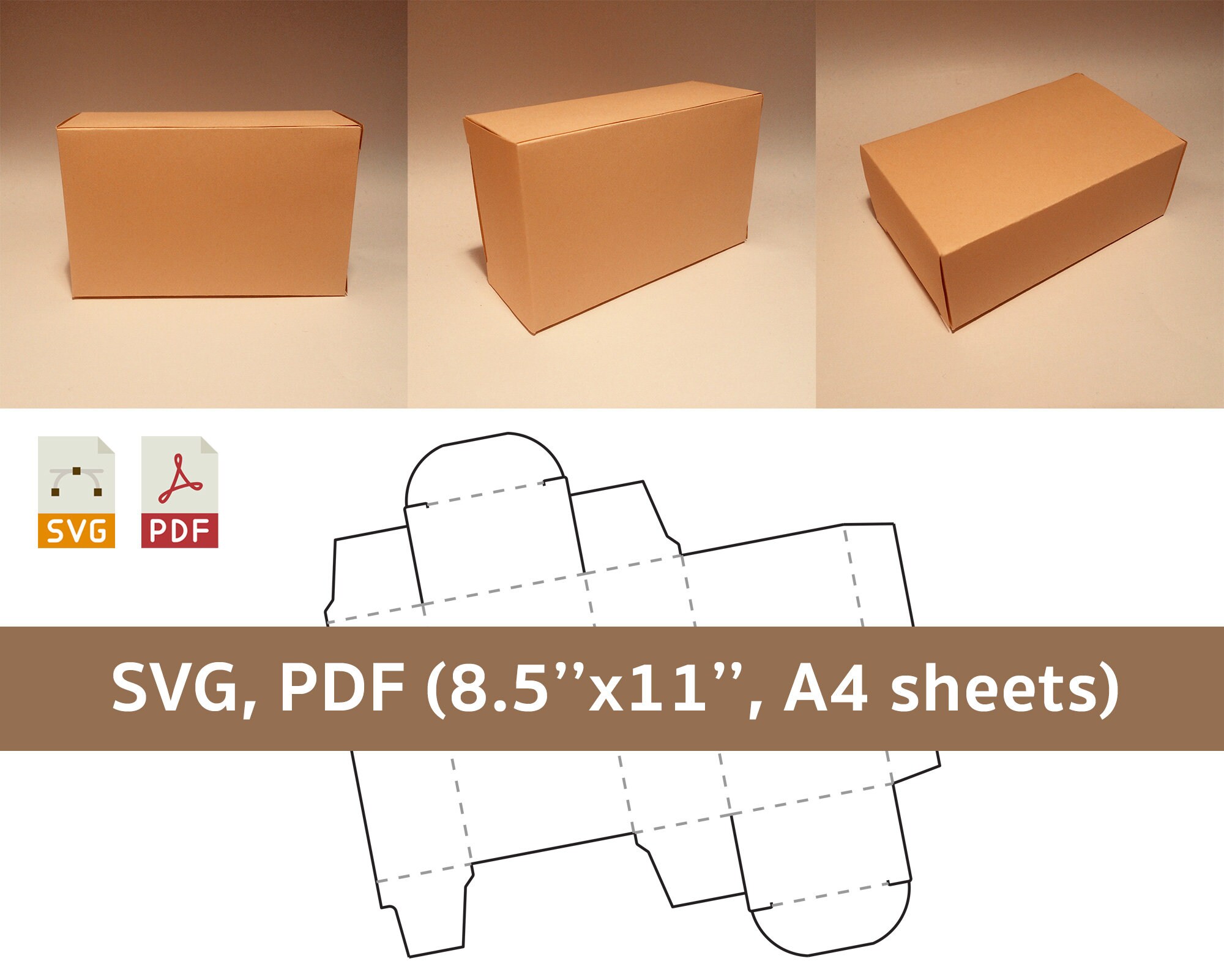 Soap Box Template Soap Packaging Soap Container Kraft Soap Etsy UK