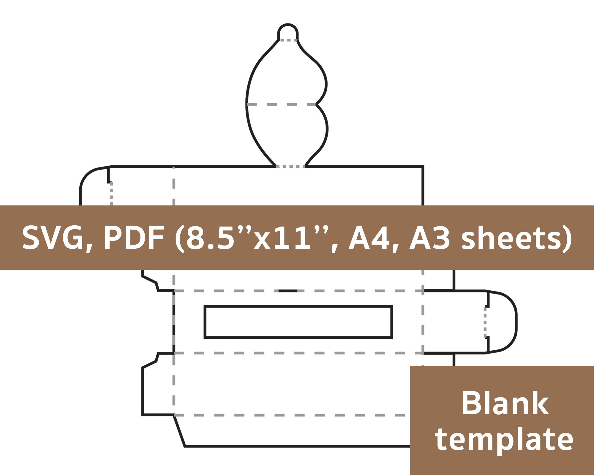 Lipstick box template lip gloss box lip balm box lipstick Etsy