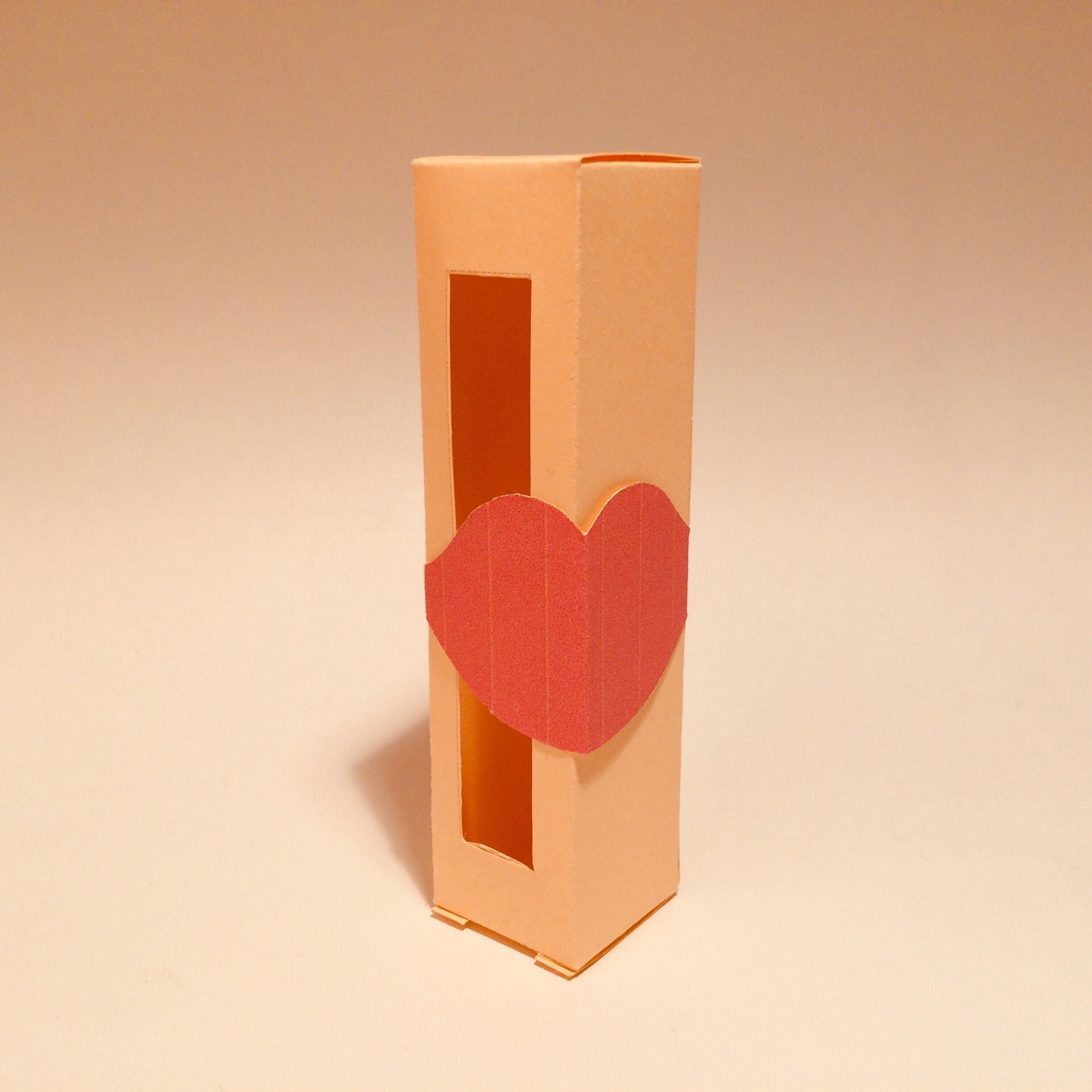 Lipstick box template lip gloss box lip balm box lipstick Etsy